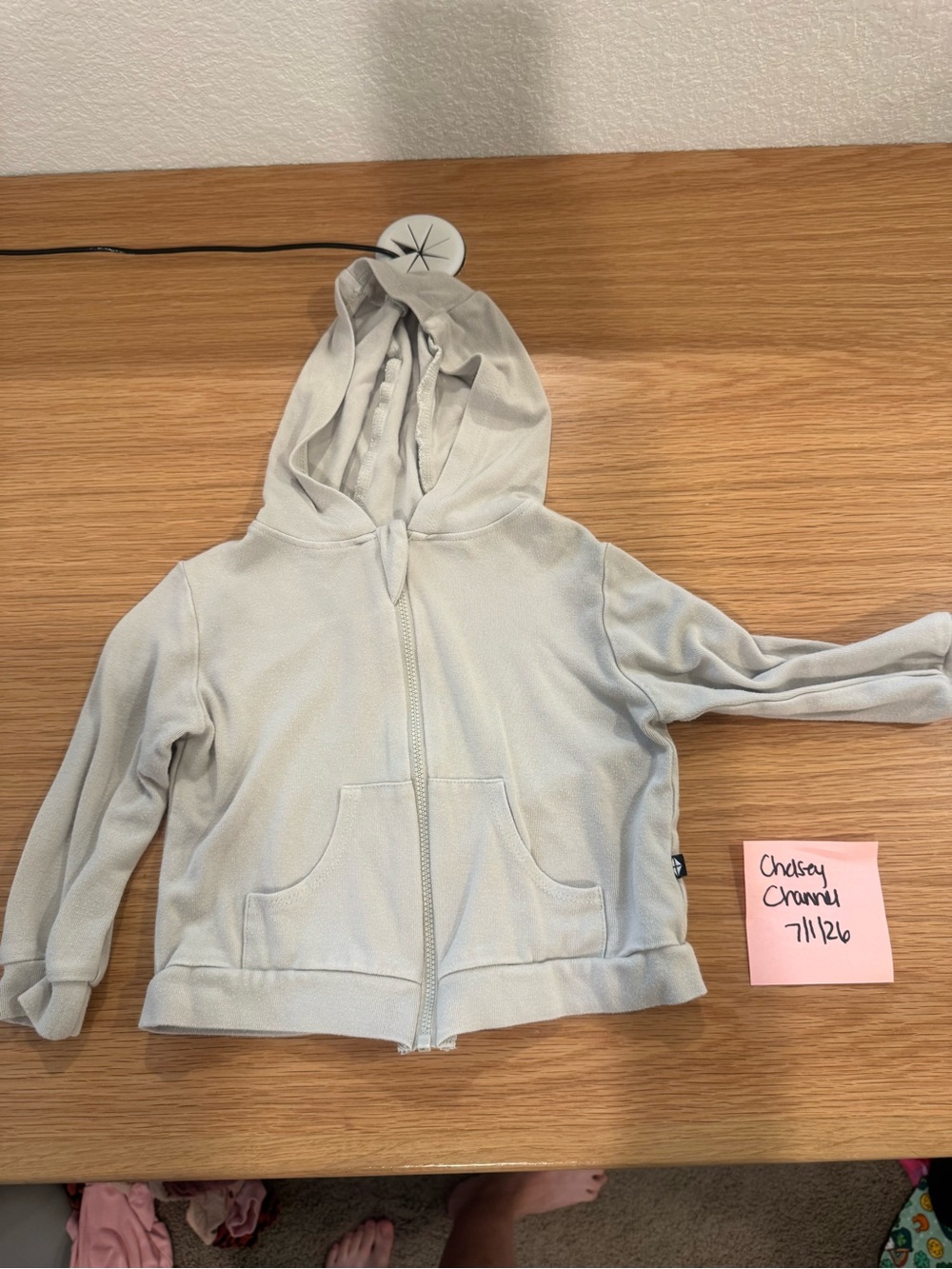 Kyte Baby Oat Kids Zip-Up Hoodie